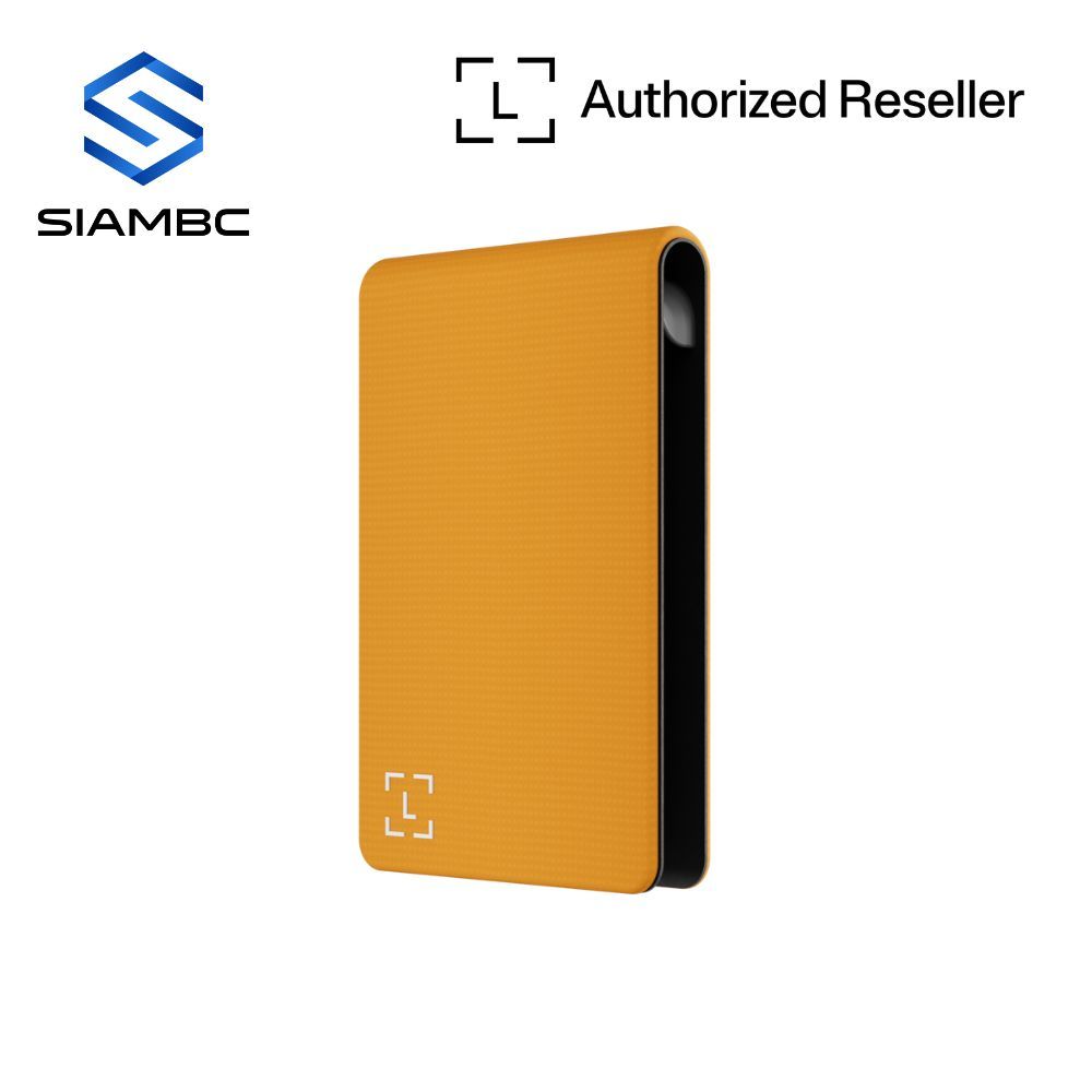 Ledger Nano Gen5 Magnet Folio (BTC Orange) เคส Ledger Nano Gen5 Thailand Official Reseller