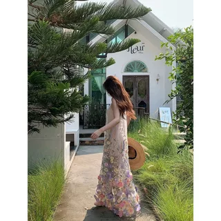 Mogwany พรี / Emir Daisy Dress ทรงสวย ใส่เที่ยว ใส่ออกงาน น่ารักมาก เก็บโค้ดหน้ากิจกรรม
