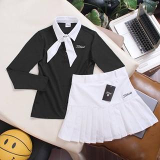 ‼️SALE‼️⛳Women's Golf Set ชุดกอล์ฟแขนยาวผู้หญิง เสื้อ+กระโปร…