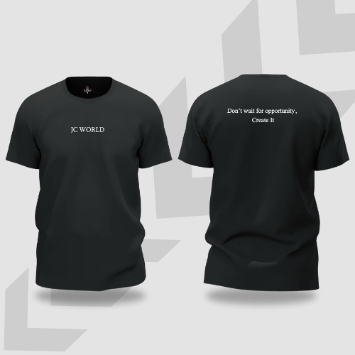 เสื้อ COTTON JC WORLD แขนสั้น