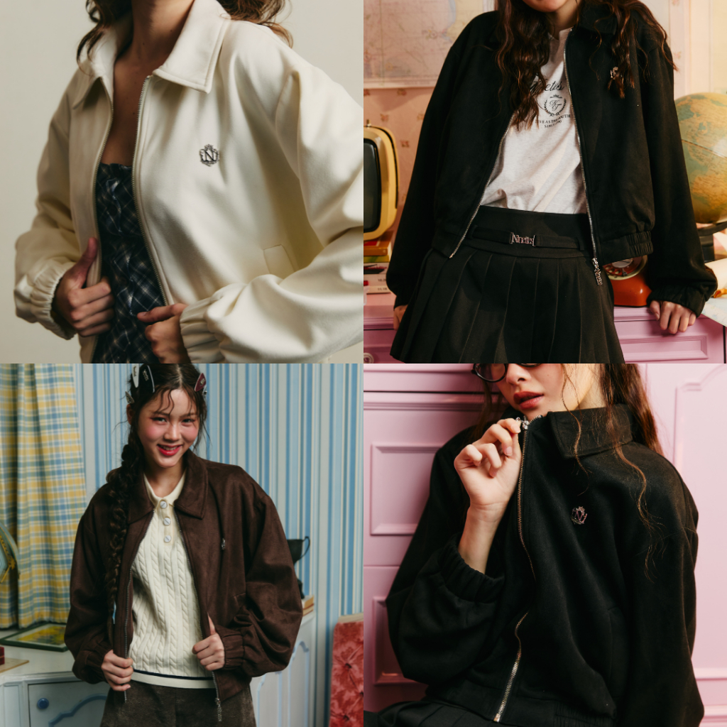 Nineties Design : Class Of Nineties Jacket เสื้อแจ็คเก็ต รุ่น Harper