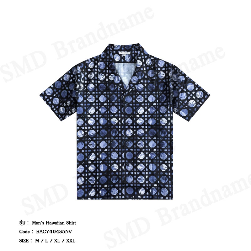 Guy Laroche เสื้อเชิ้ตแขนสั้นผู้ชาย รุ่น Man's Hawaiian Shirt Code: BAC7404S5NV