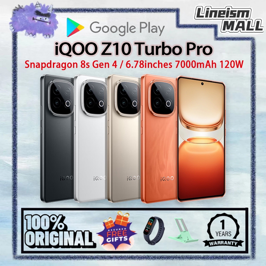 VIVO iQOO Z10 Turbo Pro Snapdragon 8s Gen 4 6.78" 7000mAh 120W | iQOO Phone