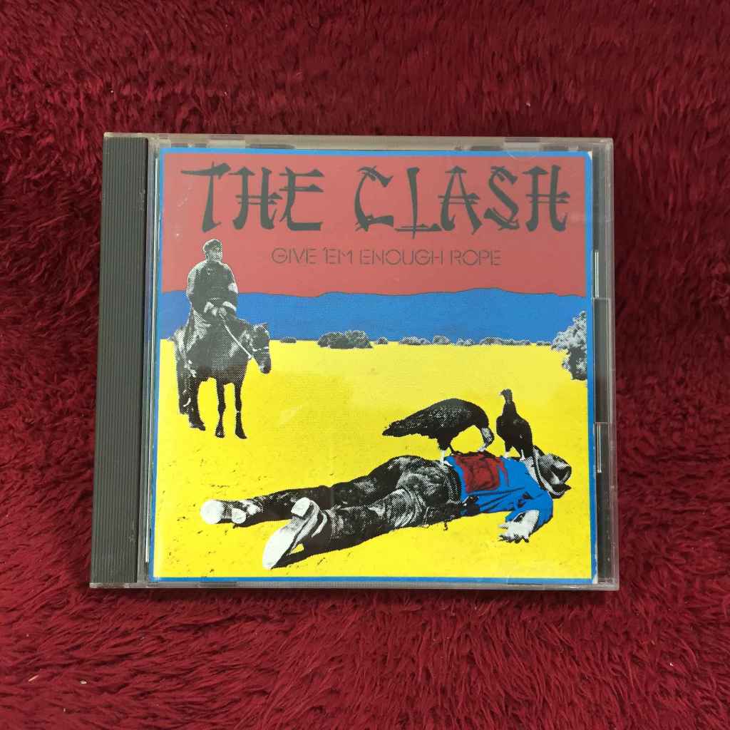 CD The Clash – Give 'Em Enough Rope สภาพตามรูปปก EA48-168