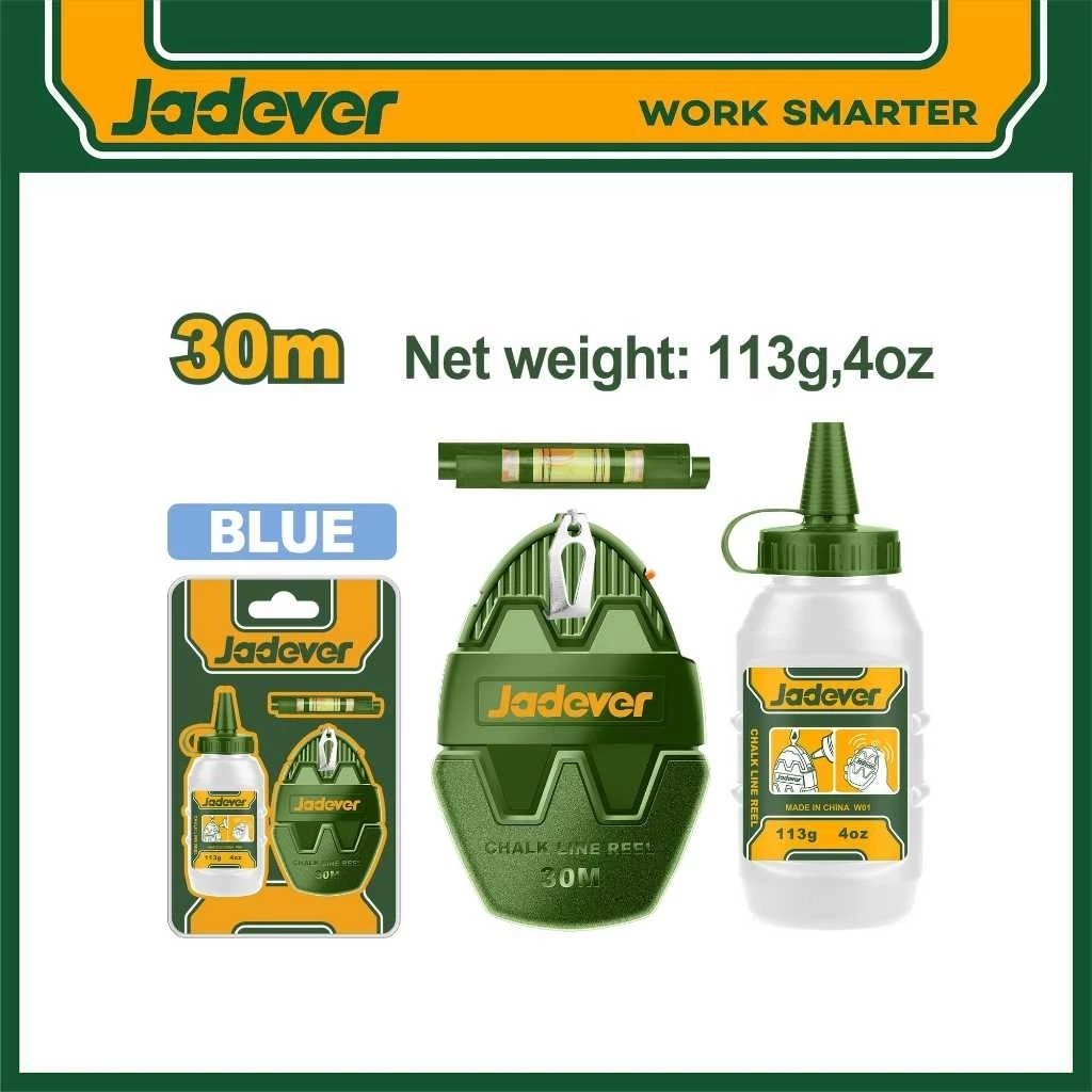 JADEVER ปักเต้า บักเต้า เต๊าใหญ่ตีเส้น 30m JADEVER รุ่น JDHX1630