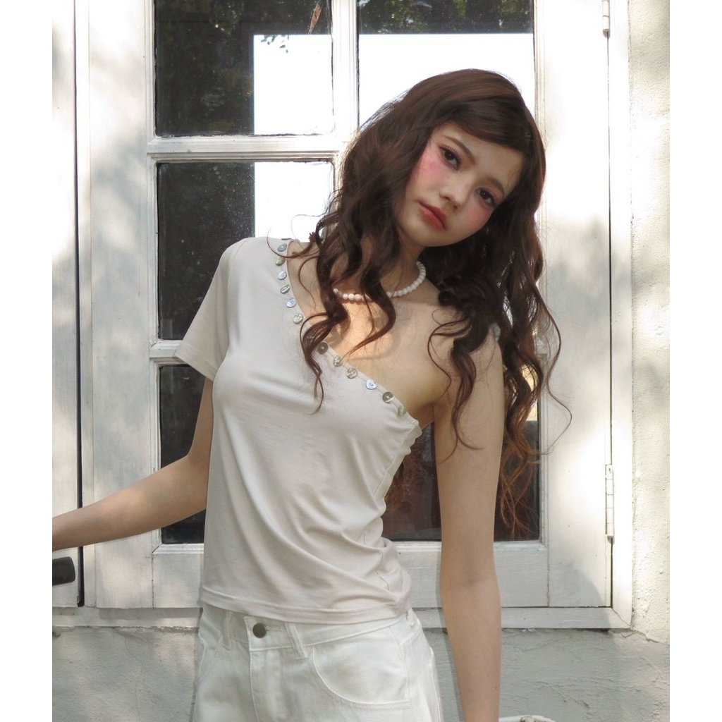 WENDYBOLL – Holly เสื้อปาดไหล่ ราคา ถูกที่สุด ดีลบีเคเค