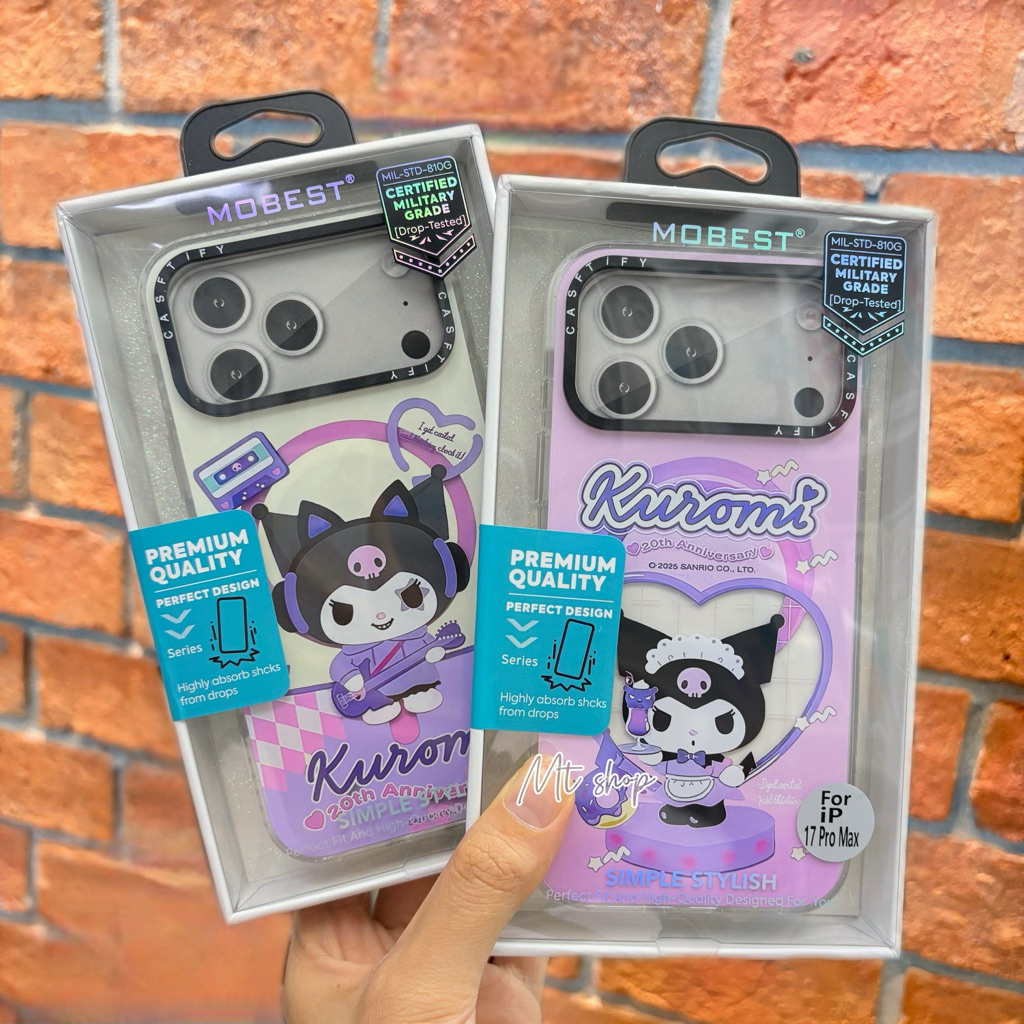🎉Mobest Case เคสแม่เหล็ก ลายการ์ตูน Kuromi สำหรับรุ่น iphone 17pro / 17 pro max