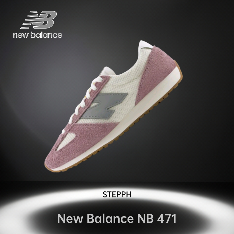 ของแท้ 100%- New Balance NB 471 Purple low sneakers  U471AL
