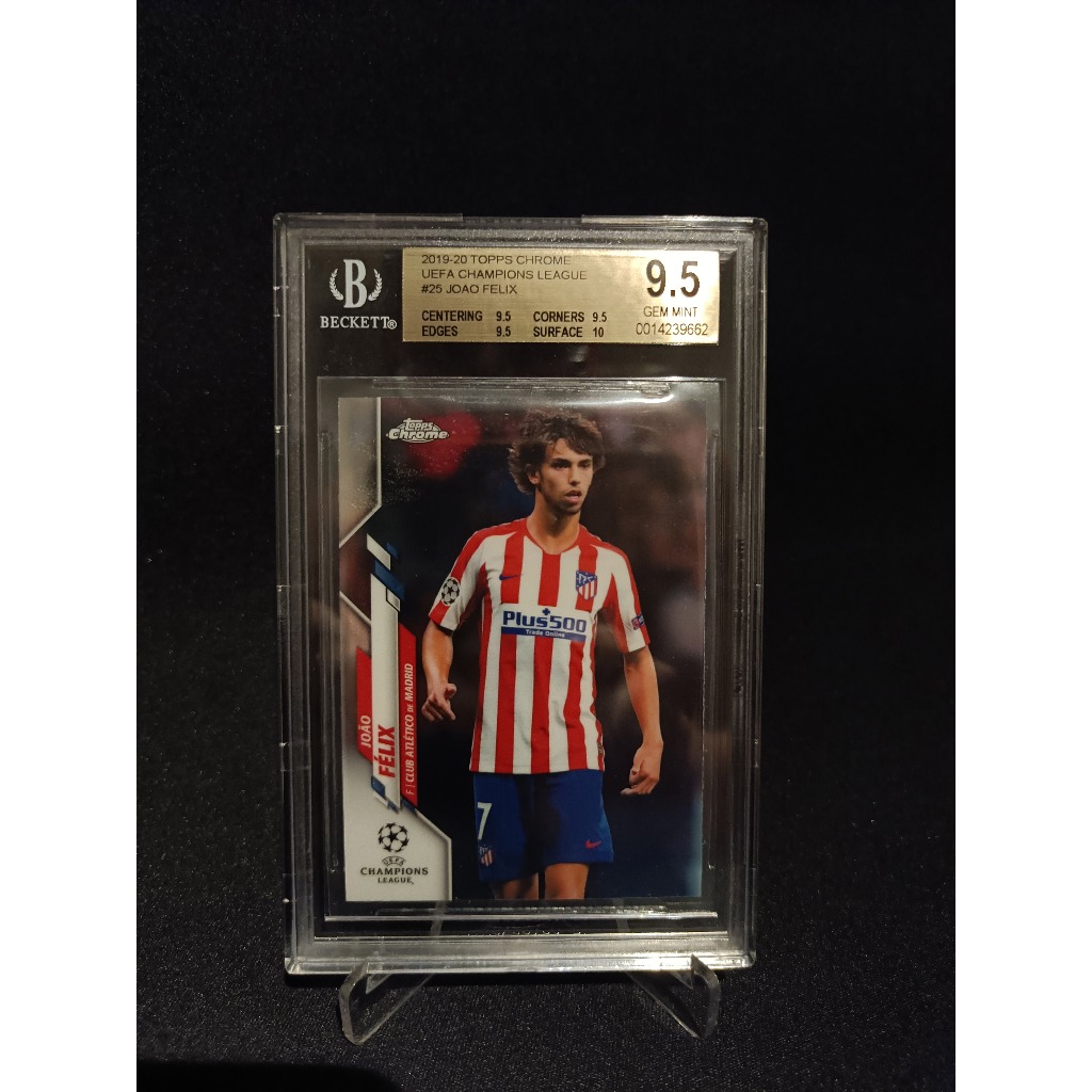 2019 Topps Chrome Champions League #25 Joao Felix Atletico Madrid BGS 9.5