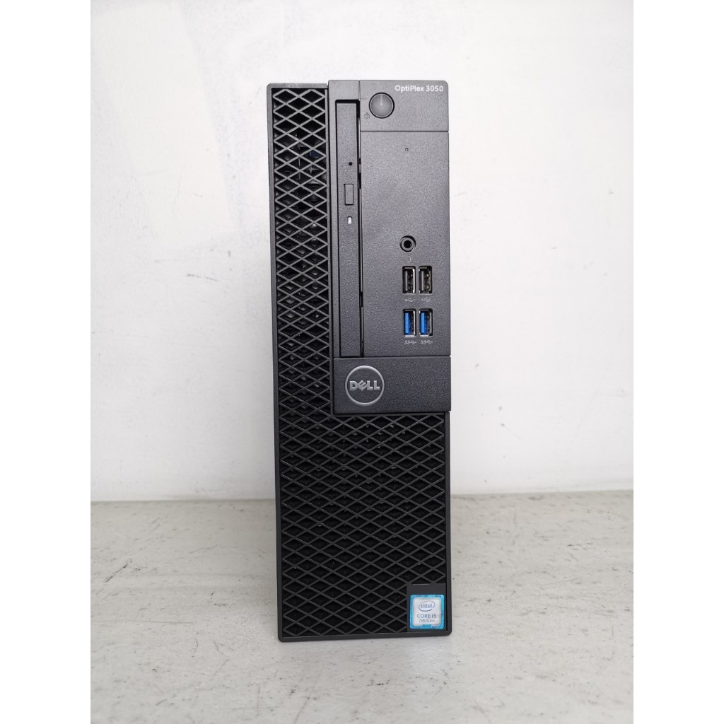CPU มือสอง Dell รุ่น Optiplex 3050 SFF มี  CPU  Core i5 Gen 6  ไวไฟ ในตัว ลงวินโดว์แท้ รับประกัน นาน