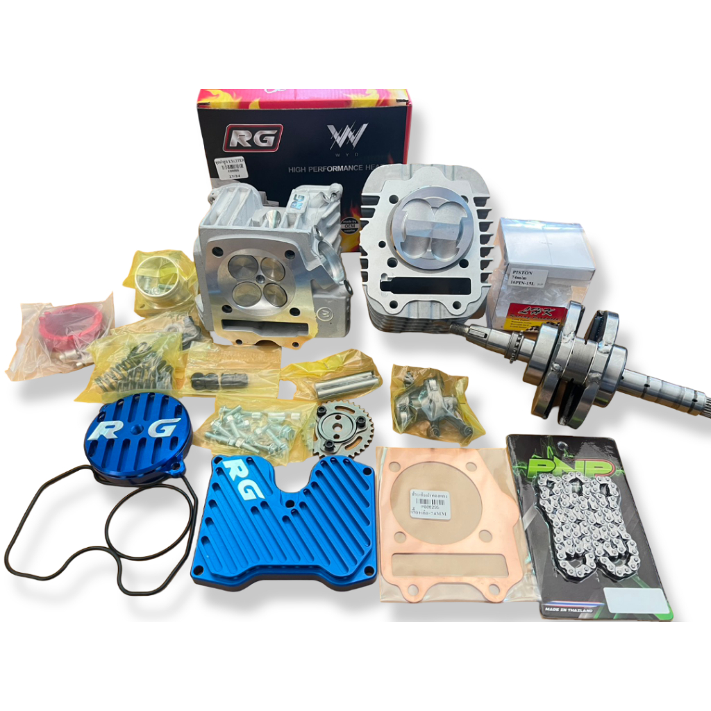 ชุดฝาสูบ WAVE125 EXCITER ลูก70-ลูก74 ชัก5/ชัก7