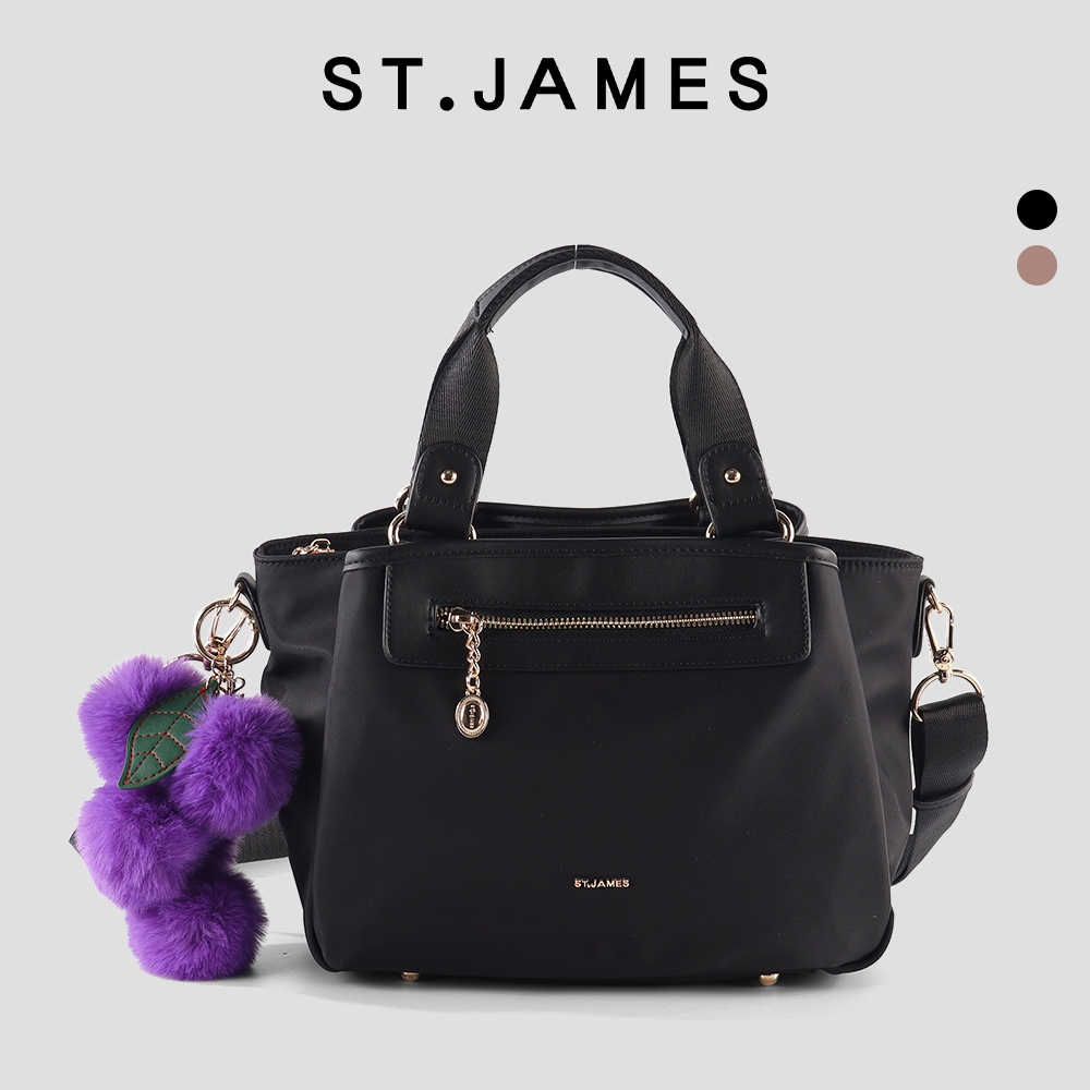 ST.JAMES กระเป๋าสะพายข้าง/กระเป๋าถือ ผ้า Fabric (Cloth) (F) รุ่น ROSE-M (มี 2 สี) | กระเป๋าแฟชั่น ผู้หญิง