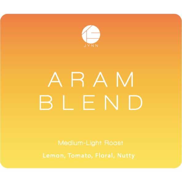 JYNN coffee roasters เมล็ดกาแฟ - ARAM Blend (อร่าม)