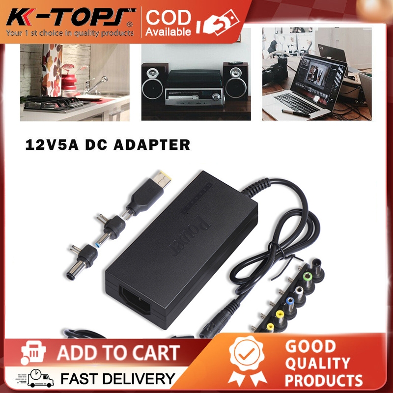 Adapter AC / DC 12โวล์ท5แอมป์ 12V5A อะแดปเตอร์ อะแดปเตอร์พาวเวอร์ซัพพาย หม้อแปลง อะแดปเตอร์จ่ายไฟฟ้า