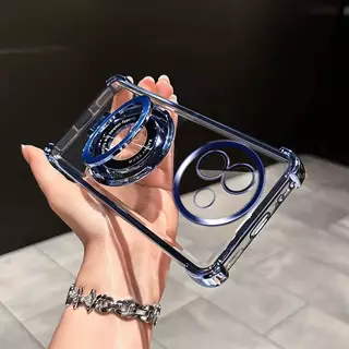 เคส ตั้งได้ สำหรับ VIVO Y39 Y02 Y02T Y02A Y15S Y01 Y01A Y16 Y02S เคสฟรุ้งฟริ้ง สวยหรู กากเพชร CD 2in1 กันกล้อง กันมุม