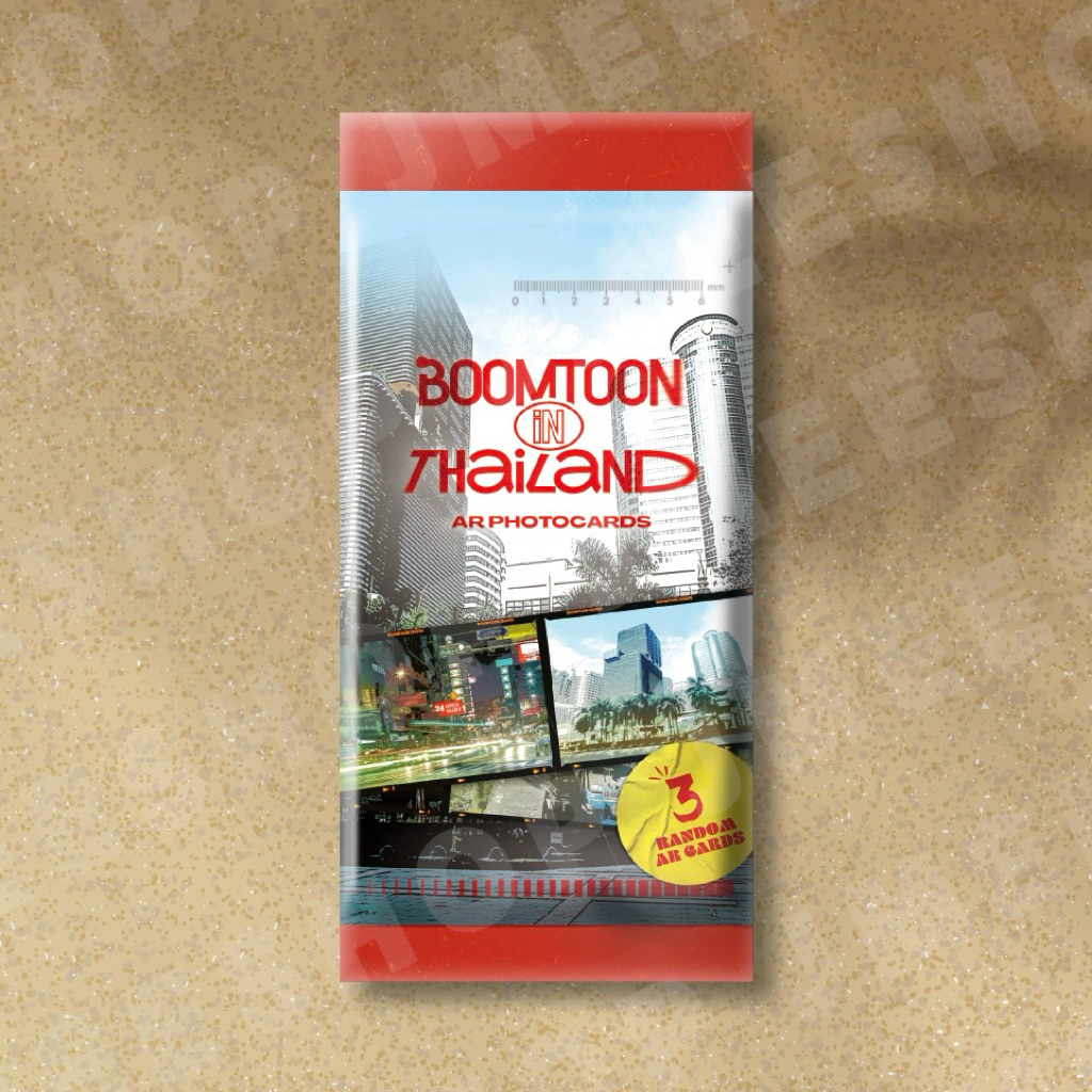 (พร้อมส่ง30/12) ซองสุ่ม Boomtoon in Thailand (เทียวไทย) เวอร์เกาหลี