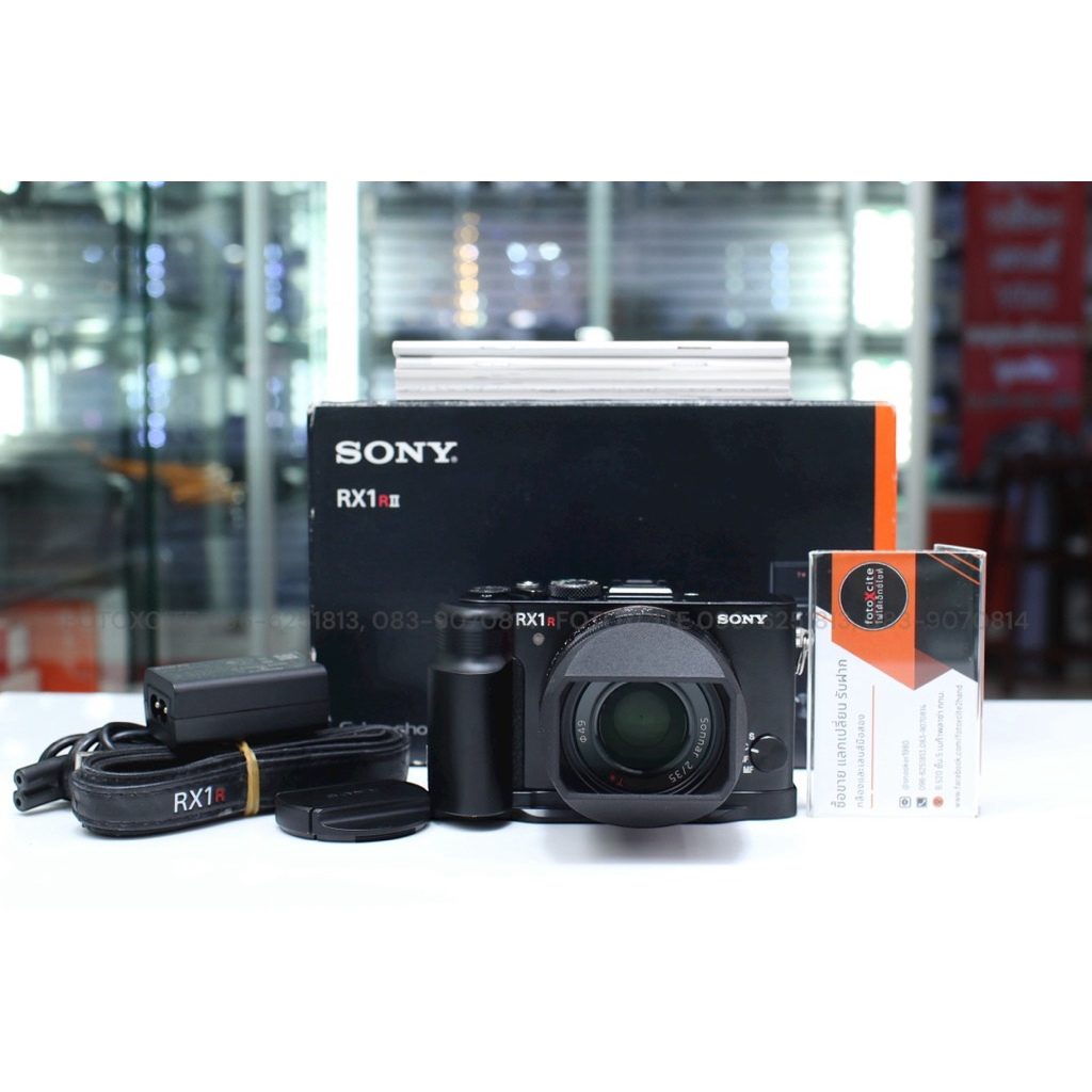 Sony RX1R II สภาพสวยมาก ครบกล่อง อดีตประกันศูนย์ไทย