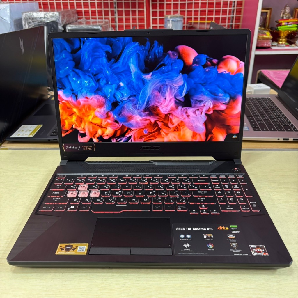 ASUS  TUF  GAMING  A15  FA506NCR – HN007W  ประกันศูนย์  Onsite  19/11/2026  สภาพเครื่อง  99%