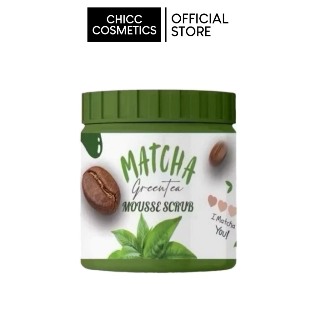 LAB SOAP MATCHA GREENTEA MOUSSE SCRUB