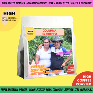 เมล็ดกาแฟ Colombia El Truinfo Pink Bourbon กาแฟคั่วอ่อน 100กรัม กาแฟโคลัมเบีย