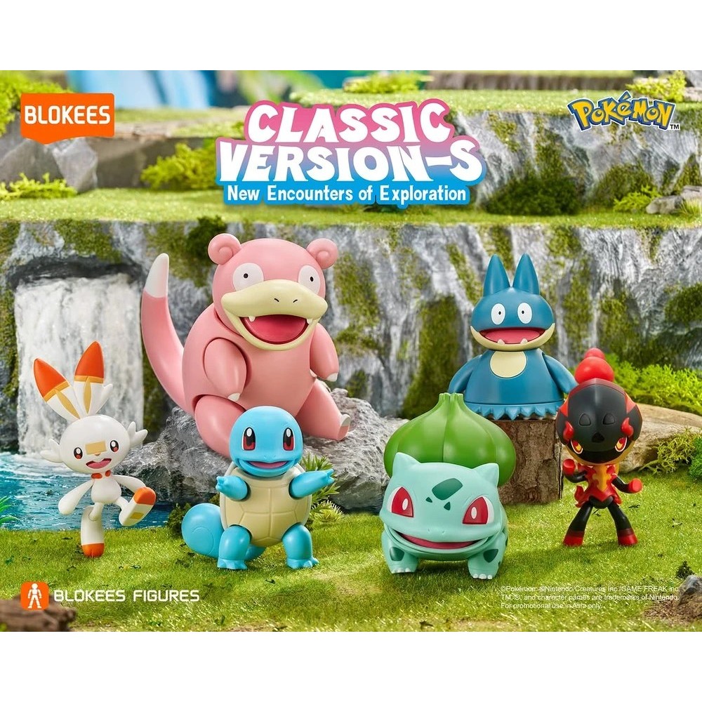 (พร้อมส่ง) Blokees | Pokémon Classic Edition CV-S - New Encounters of Exploration (Wave 2) (แก่โมเดล)