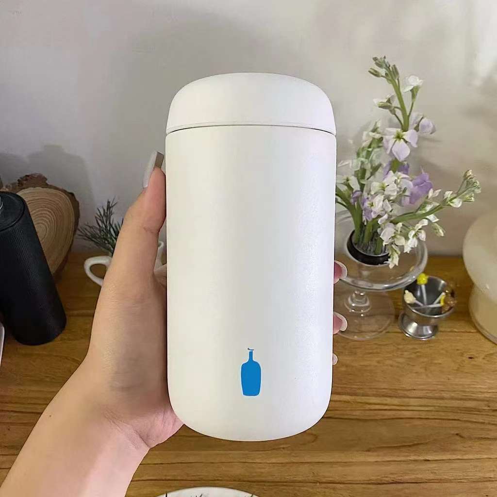 แก้วกาแฟ BLUE แก้วเก็บความร้อน แก้วเก็บความร้อน แก้วเก็บความร้อน แก้วแคปซูลพกพา แก้วสแตนเลส 304 Smeg Tumbler Cup