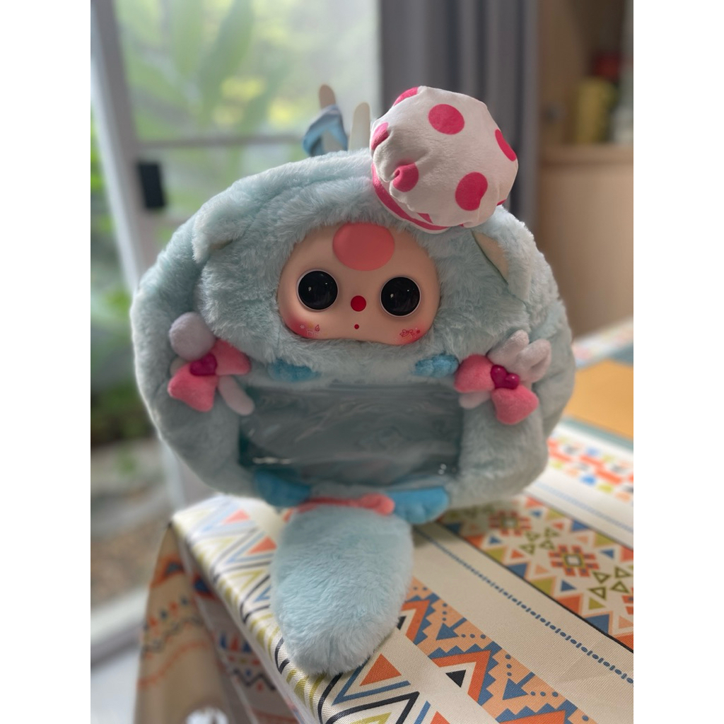 พร้อมส่งในไทย  Baby three Bag 600% 🩵 กระเป๋าจากค่ายเบบี้ทรีสีฟ้าตากลิ้งเหม่งชม