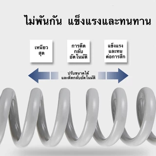 KOVEX สายหัวฉีด 1.5 -2.0 เมตร เลือกได้ 3สี สายฉีดชำระ ยืดหด สายสปริง!! ยืดหดได้! 👍👍 BIG SALE 👍👍