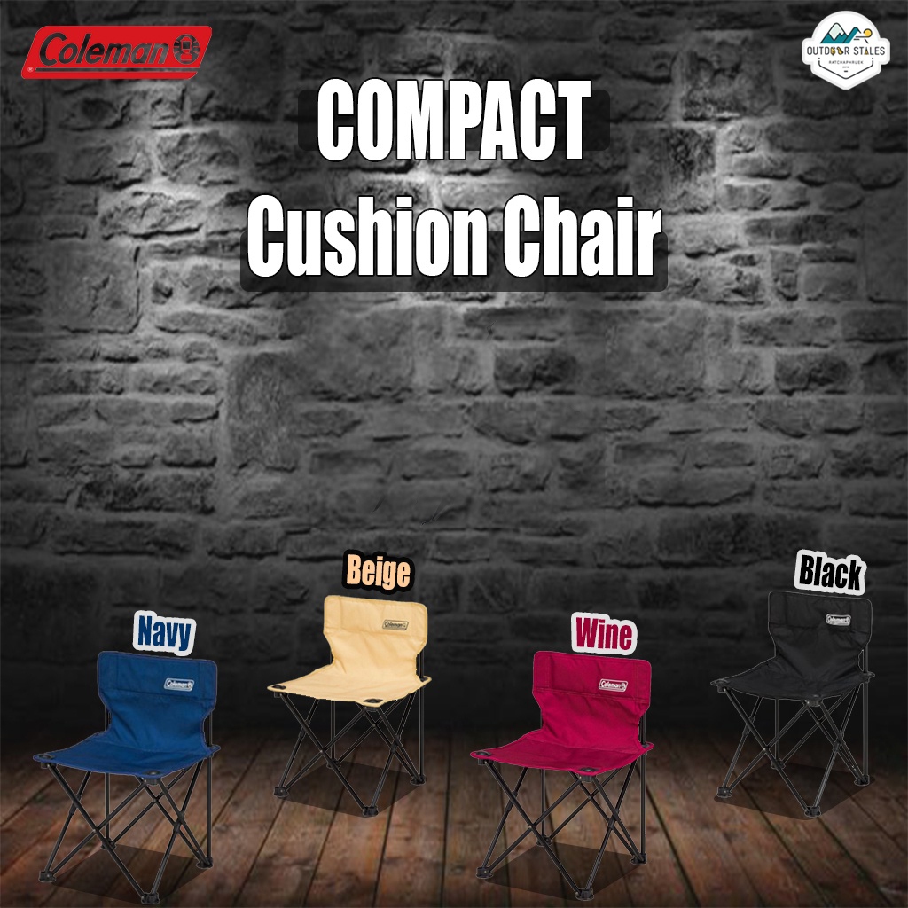 Coleman JP Compact Cushion Chair เก้าอี้แคมป์ปิ้ง