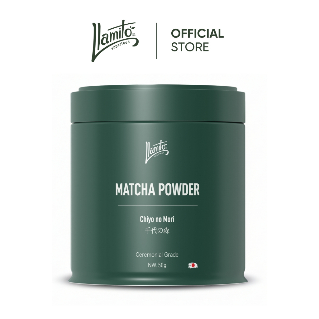 Chiyo no Mori - ผงมัทฉะ Llamito ขนาด 50 กรัม