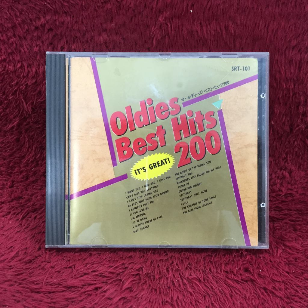 CD Oldies Best Hits 200 สภาพตามรูปปก EA49-113