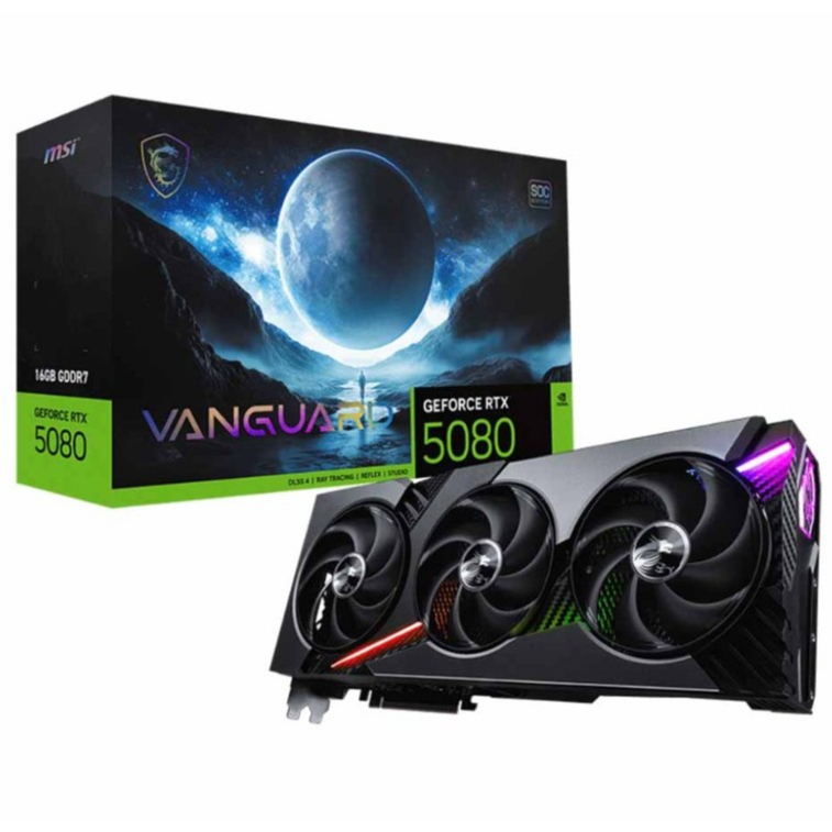 !! โปรโมชั่น DEC !! MSI RTX5080 16GB VANGUARD SOC GDDR7