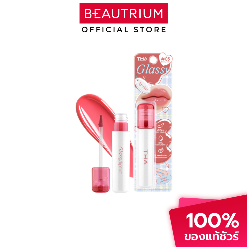 THA By Nongchat Glassy Lip Tint ลิปทิ้นท์ 3.9g — صورة 5