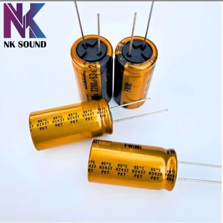 คาปา Nichicon 2200uf 63v เกรดออดิโอCapacitor ( 1 ชิ้น) อย่างดีโมแอมป์จิ๋วได้