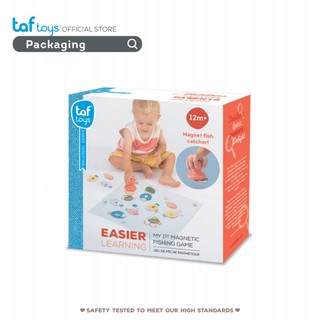 Taf Toys لعبة صيد السمك المغناطيسية My 1st Magnetic Fish لعبة تنمية مهارات للأطفال من عمر 12 شهرًا فأكثر صورة 8