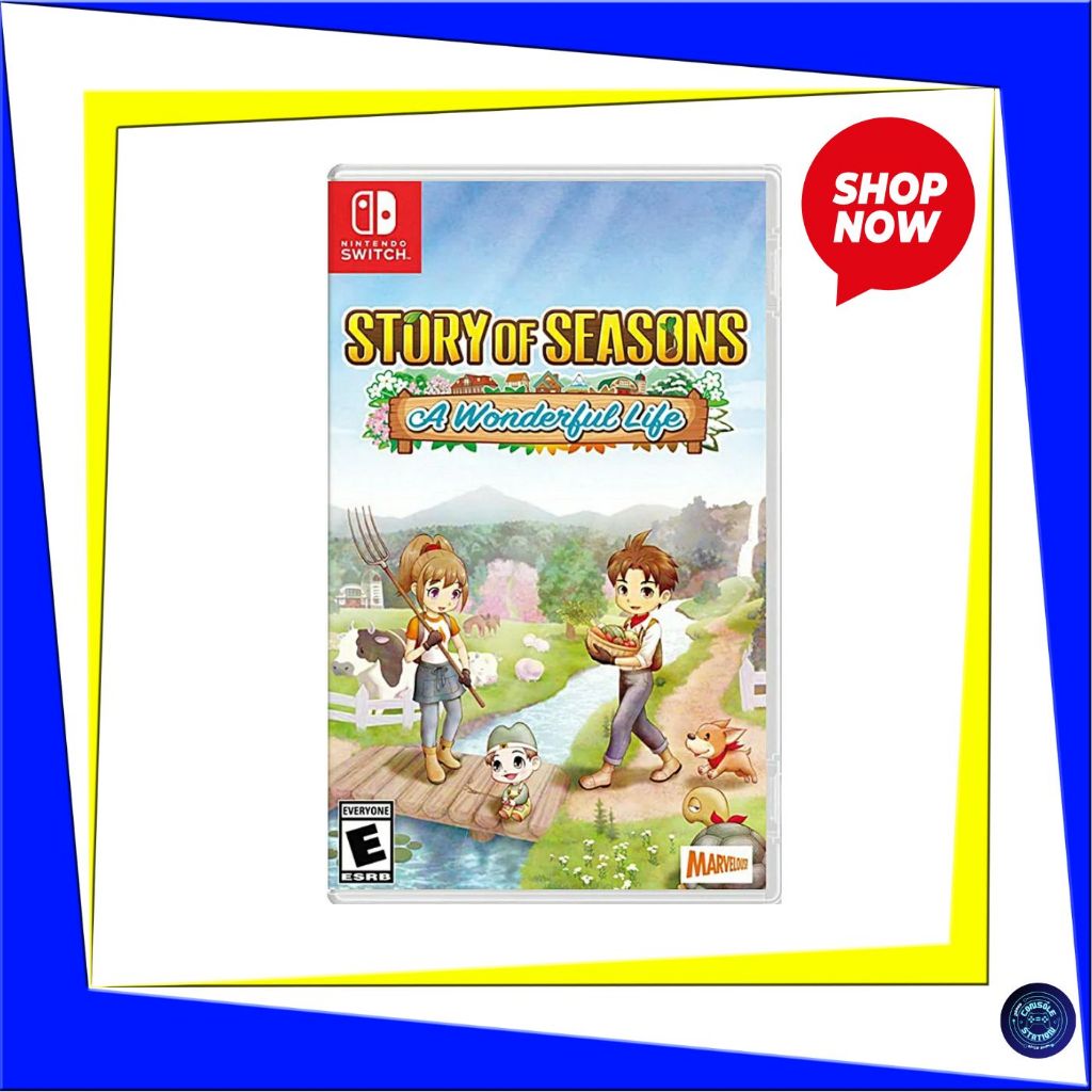 Story of season a wonderful life : Nintendo switch (มือ 1),(มือสอง)