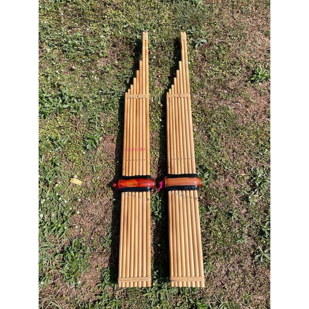 แคน8Amลิ้นเงินเต้าไม้ลักแดงความยาว1เมตร