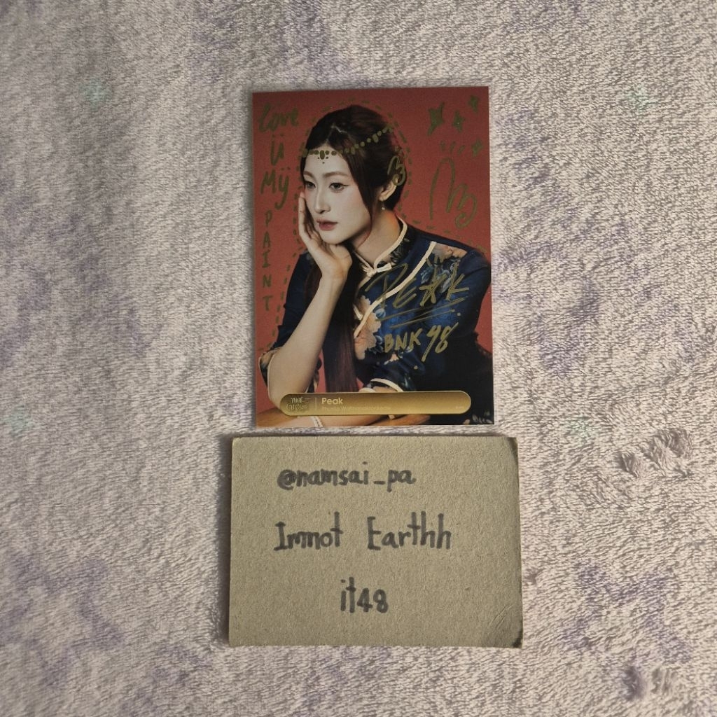 SSR PEAK BNK48 " Photoset Thai - Chinese จีน "