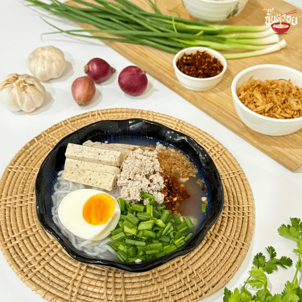 จั๊บหรอย ก๋วยจั๊บญวน กึ่งสำเร็จรูป เส้นสด รสต้นตำรับ เส้นเหนียวนุ่ม น้ำซุปเข้มข้น หอมพริกคั่ว - รูปที่ 3