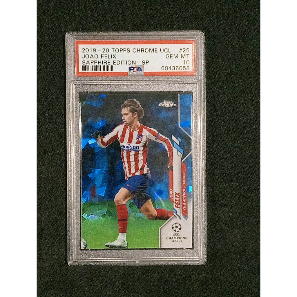 Joao Felix Rookie Card 2019 Topps Chrome Sapphire Edition SP PSA 10
