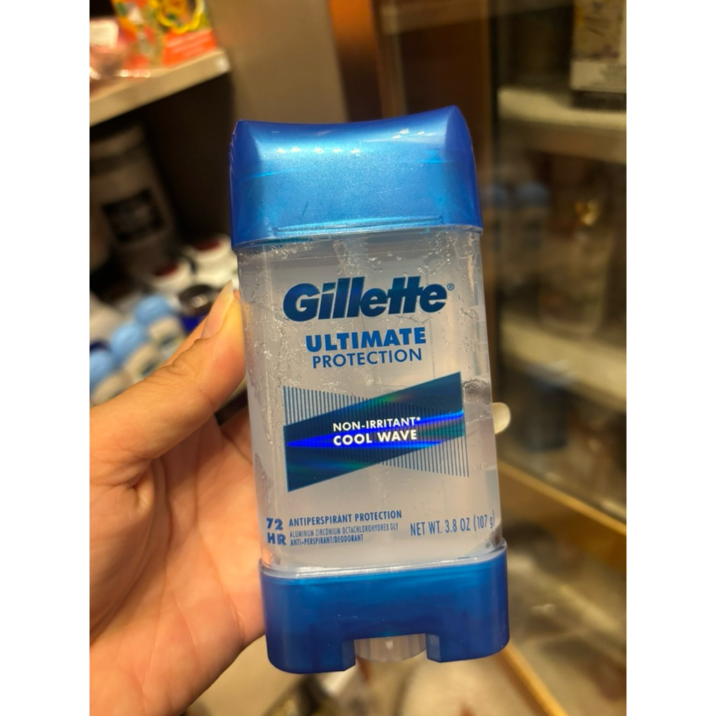 Gillette Clear Shield Cool Wave Deodorant 107g. ยิลเลตต์ เคลียร์เจล