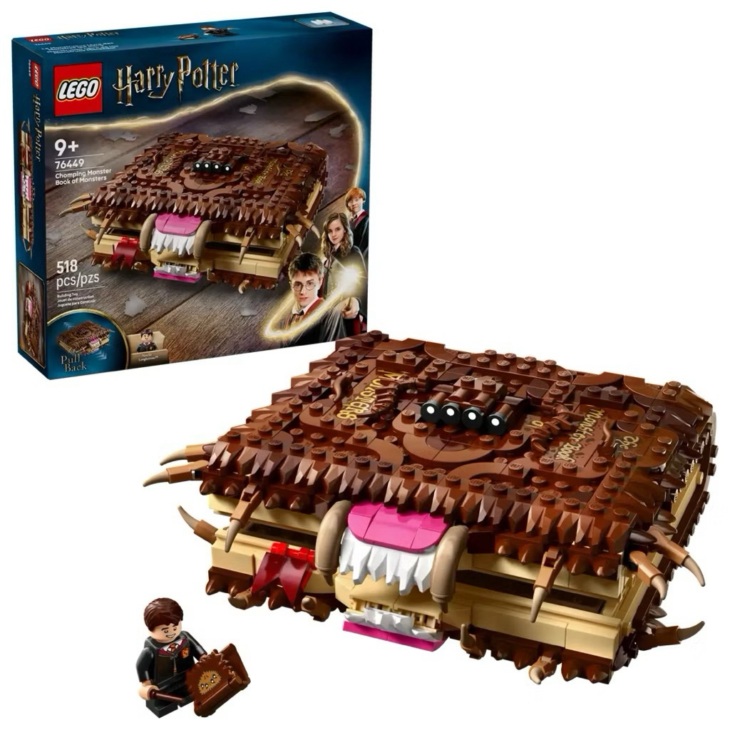 LEGO HARRY POTTER 76449 : Chomping Monster Book of Monsters (ของเเท้ มีบริการส่งด่วน)
