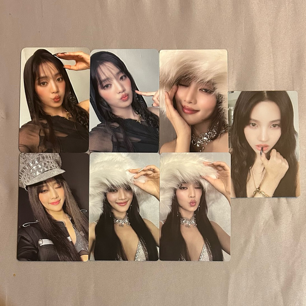 การ์ด I-DLE (G)I-DLE [2] Album Card & Benefits Card