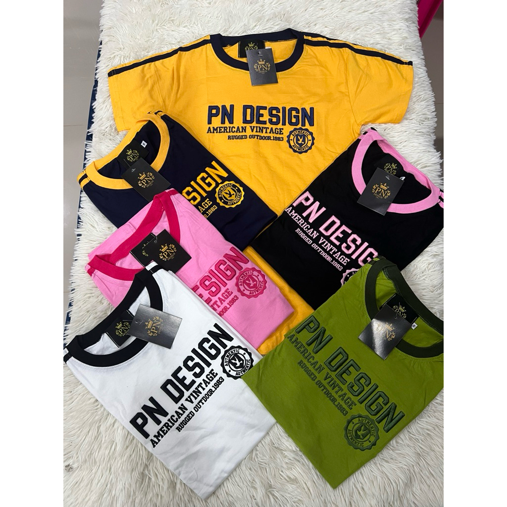T..เสื้อยืดแขนสั้น PN(แถบแขน) s-3xlชายหญิงใส่ได้ ราคา ถูกที่สุด ดีลบีเคเค แกลเลอรีภาพที่ 5