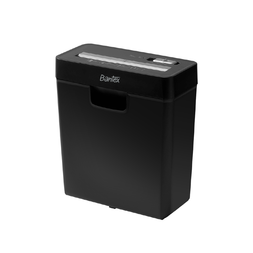 Bantex เครื่องทำลายเอกสาร 11L เครื่องย่อยเอกสาร ย่อยละเอียด 7 mm มากสุด 6 แผ่น/ครั้ง Paper Shredder