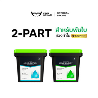 เซ็ทปุ๋ยหลัก AB สำหรับพืชใบ / ระยะทำใบ (COREX + ELDEX) ปุ๋ยส…