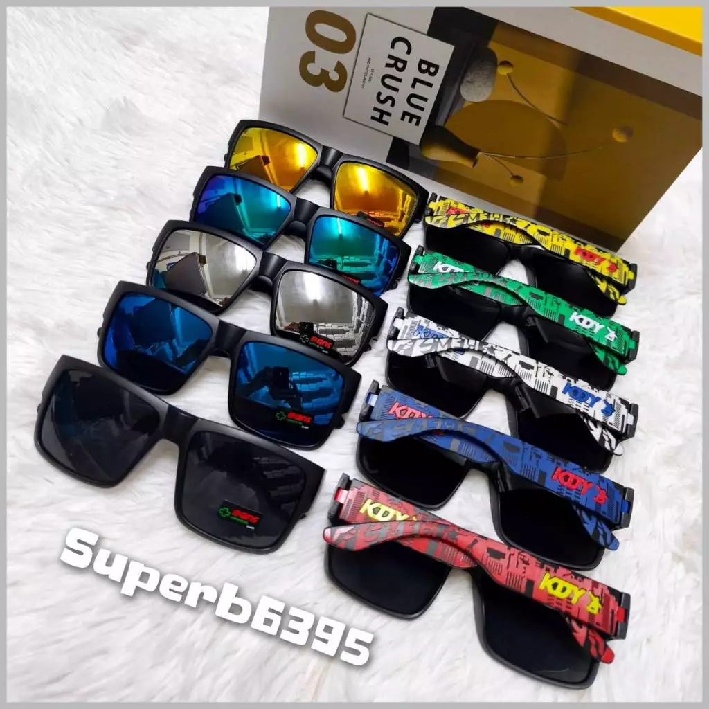 🇹🇭พร้อมส่งจากไทย🇹🇭✨ NEW Item แว่นตากันแดดแฟชั่น แว่นขับขี่รถ แนวสปอร์ต ป้องกันรังสีUVA UVB สำหรํบทุกเพศ รุ่นKDY