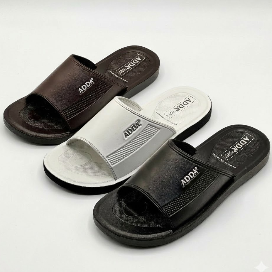 ADDA PU รองเท้าแตะแบบสวม รุ่น 7Q13 (เบอร์ 35-45)