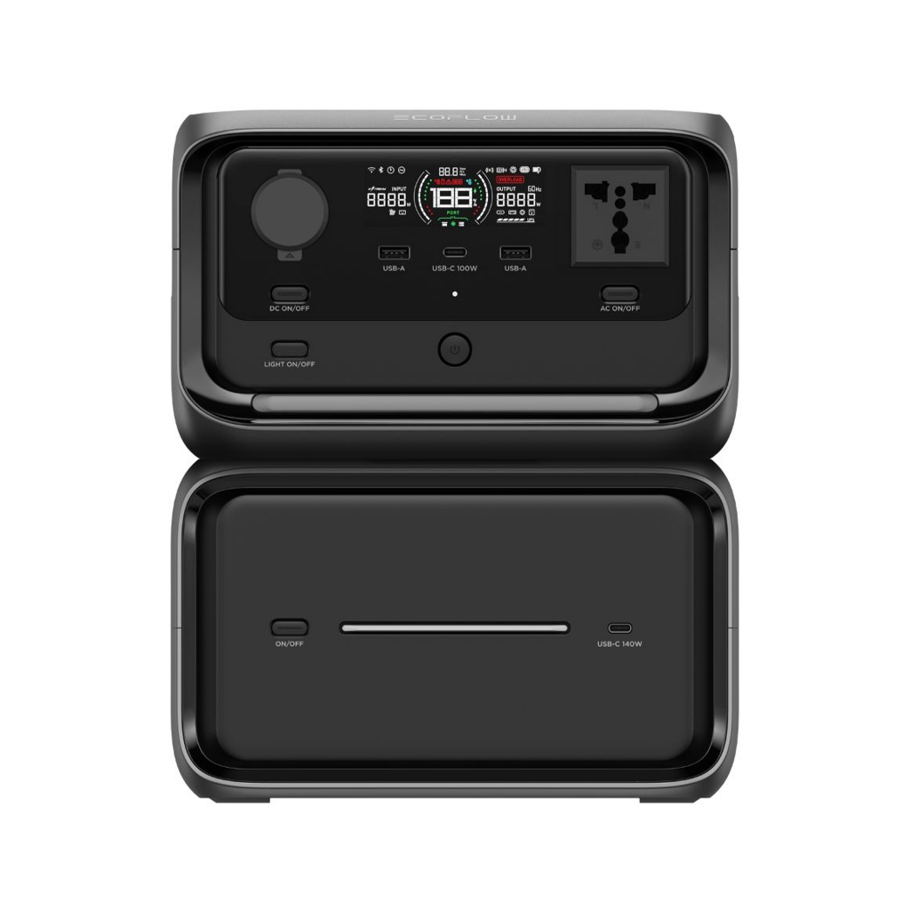 ECOFLOW POWER BOX RIVER 3 MAX PLUS 600 วัตต์ สีดำ จัดส่งโดย HomePro