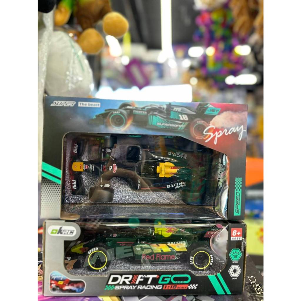 ของเล่น​ รถบังคับ​ F1 Formula1 โมเดลรถโลหะ​ ถ่านชาร์จ ขนาด 1:18 รถแข่ง